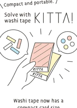 King Jim | Washi Tape Precortado KITTA Basic Mix