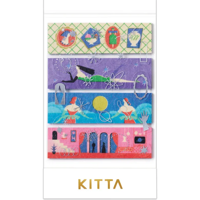 King Jim | Washi Tape Precortado KITTA Collage Planet