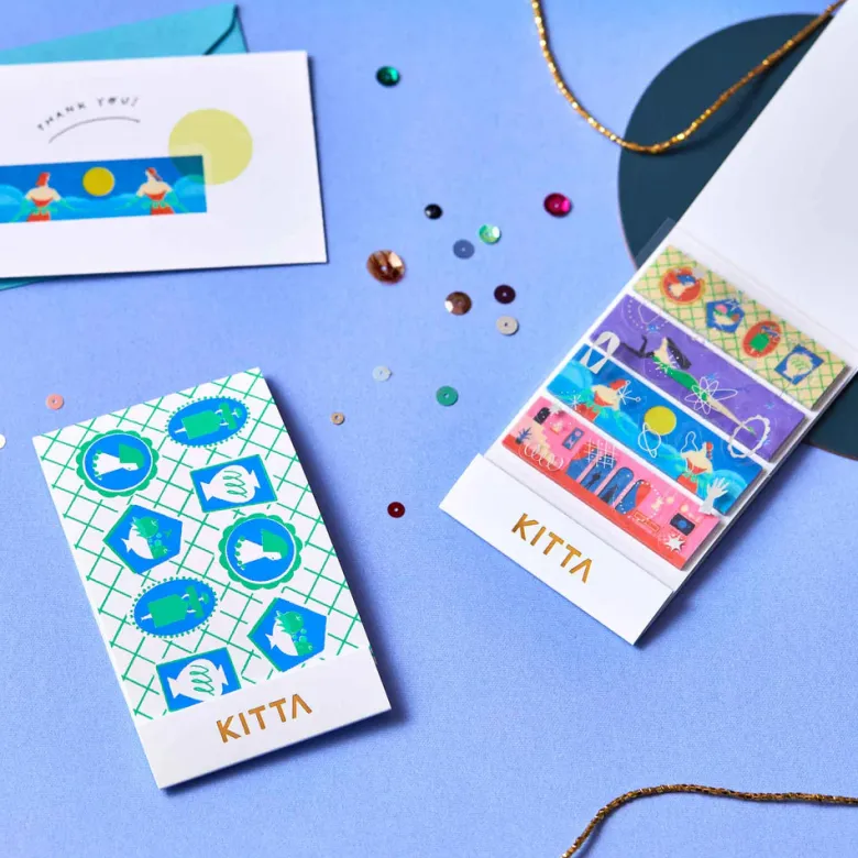 King Jim | Washi Tape Precortado KITTA Collage Planet