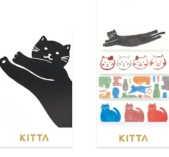 King Jim | Washi Tape Precortado KITTA Basic Cats