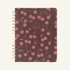 Kokonote | Agenda Escolar Bambina Cherry Rouge 2026-2027 (Semanal)