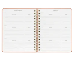 Kokonote | Agenda Escolar Bambina Rose Nude 2026-2027 (Semanal)