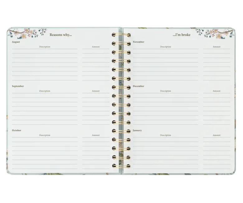 Kokonote | Agenda Escolar Bambina Seasonal Flowers 2026-2027 (Semanal)