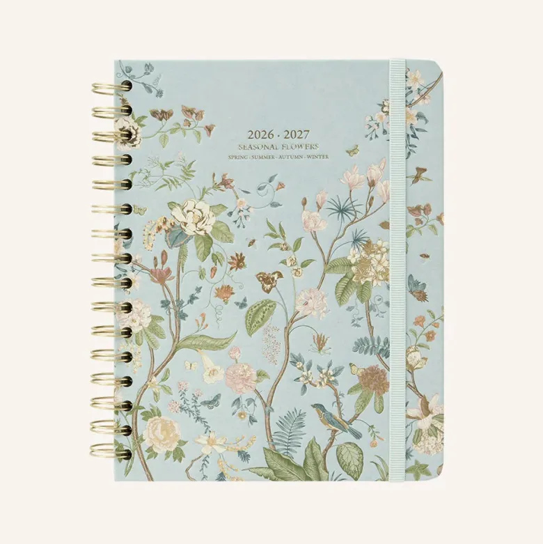 Kokonote | Agenda Escolar Bambina Seasonal Flowers 2026-2027 (Semanal)