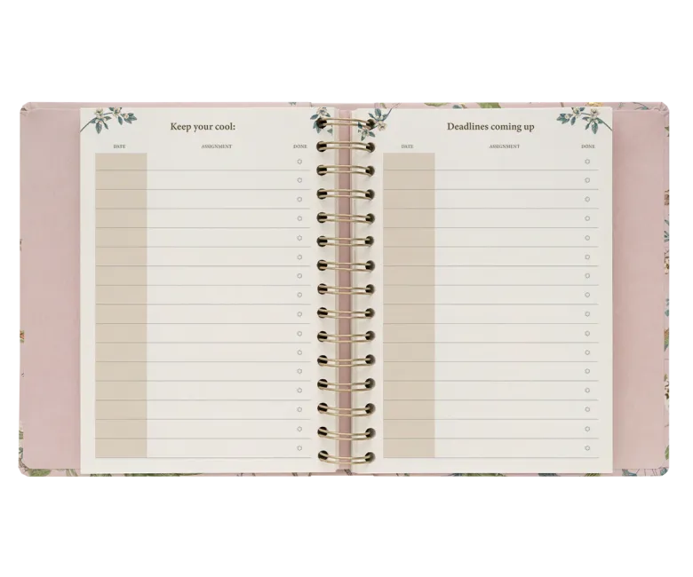 Kokonote | Agenda Escolar Idole Seasonal Flowers 2026-2027 (Semanal)