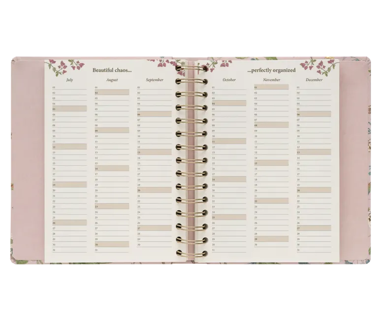 Kokonote | Agenda Escolar Idole Seasonal Flowers 2026-2027 (Semanal)