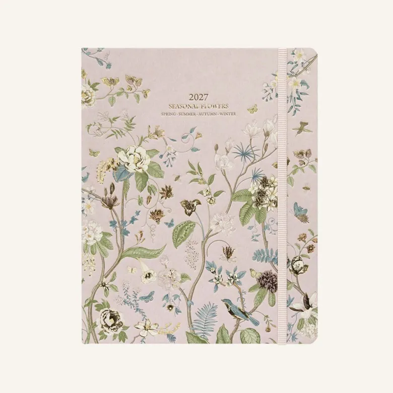 Kokonote | Agenda Escolar Idole Seasonal Flowers 2026-2027 (Semanal)