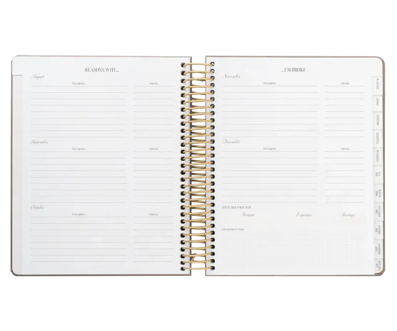 Kokonote | Agenda Escolar Olympia Desert Taupe 2026-2027 (Semanal)