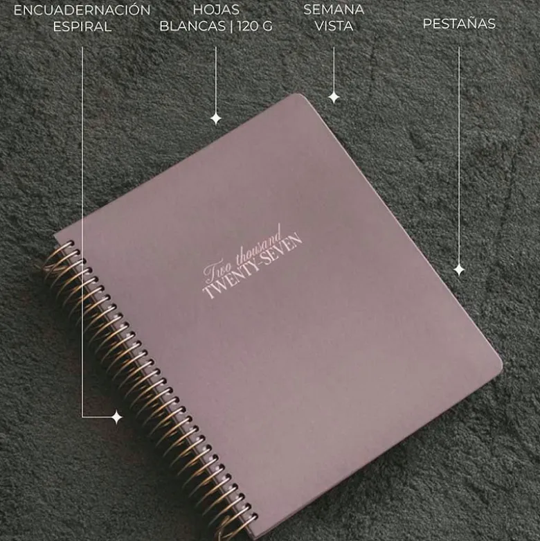 Kokonote | Agenda Escolar Olympia Desert Taupe 2026-2027 (Semanal)