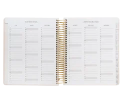 Kokonote | Agenda Escolar Olympia Powder Pink 2026-2027 (Semanal)