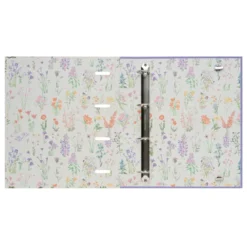Kokonote | Carpeta de 4 Anillas A4 Wild Flowers