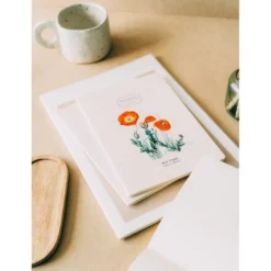 Kokonote | Pack de 3 Cuadernos A5 Botanical Wild Flowers