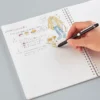 Kokuyo | Cuaderno Soft Ring A5 Black (Rayas)
