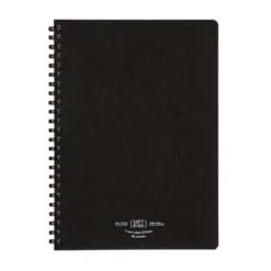 Kokuyo | Cuaderno Soft Ring A5 Black (Rayas)