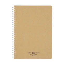 Kokuyo | Cuaderno Soft Ring A5 Natural Beige (Rayas)