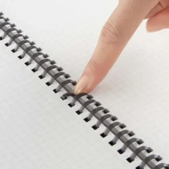 Kokuyo | Cuaderno Soft Ring B5 Black (Cuadros)