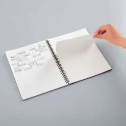 Kokuyo | Cuaderno Soft Ring B5 Black (Cuadros)