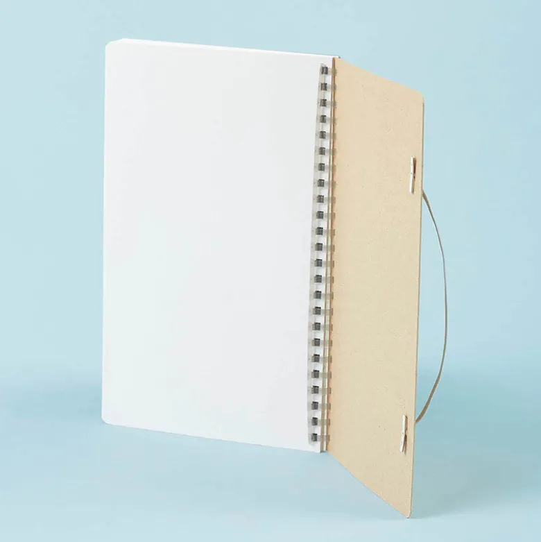 Kokuyo | Cuaderno Soft Ring Penott B6 Black (Cuadros)