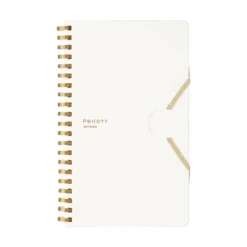 Kokuyo | Cuaderno Soft Ring Penott B6 White (Cuadros)