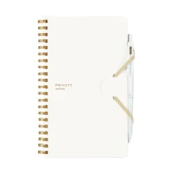 Kokuyo | Cuaderno Soft Ring Penott B6 White (Cuadros)