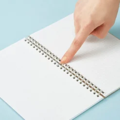 Kokuyo | Cuaderno Soft Ring Penott A5 White (Cuadros)
