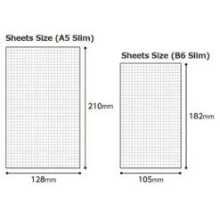 Kokuyo | Cuaderno Soft Ring Penott A5 White (Cuadros)