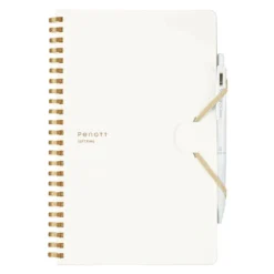 Kokuyo | Cuaderno Soft Ring Penott A5 White (Cuadros)