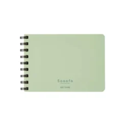 Kokuyo | Cuaderno Soft Ring Sooofa A7 Green (Cuadros)