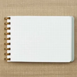 Kokuyo | Cuaderno Soft Ring Sooofa A7 Pink (Cuadros)