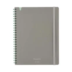 Kokuyo | Cuaderno Soft Ring Sooofa A5 Warm Gray (Cuadros)