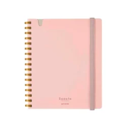 Kokuyo | Cuaderno Soft Ring Sooofa A6 Pink (Cuadros)