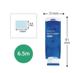 Kokuyo | Pegamento Estampa Dotliner Strong Adhesive Blue