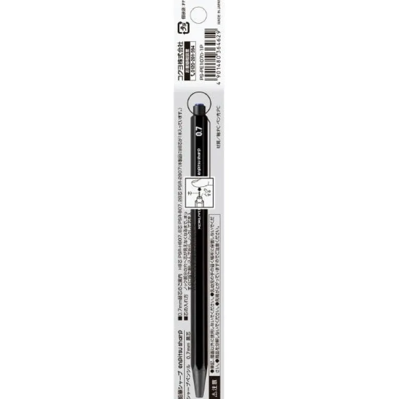 Kokuyo | Portaminas Enpitsu 0.7 Black
