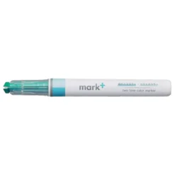 Kokuyo | Subrayador de Doble Punta Mark+ 2 Tone Green