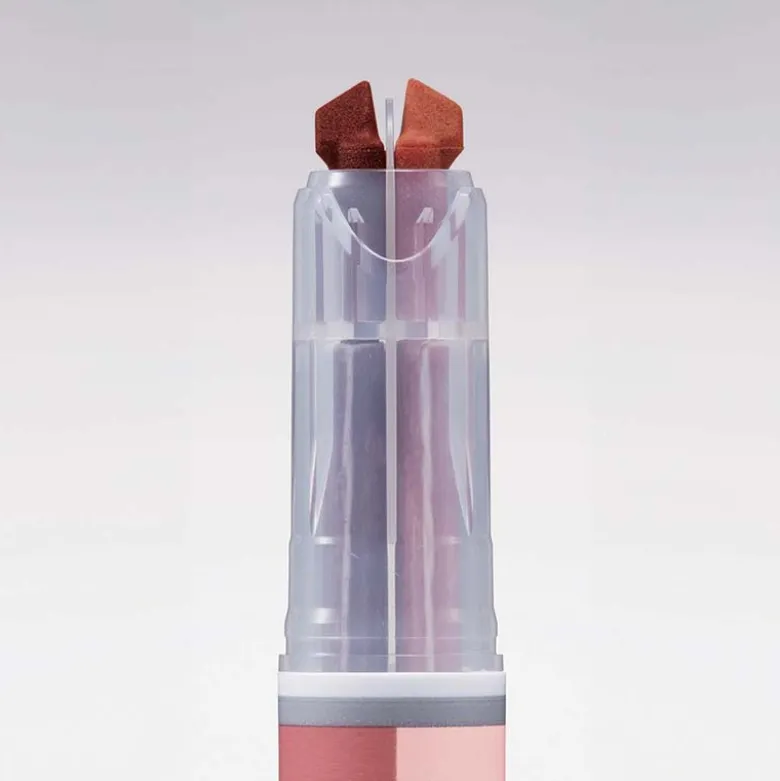 Kokuyo | Subrayador de Doble Punta Mark+ 2 Tone Red