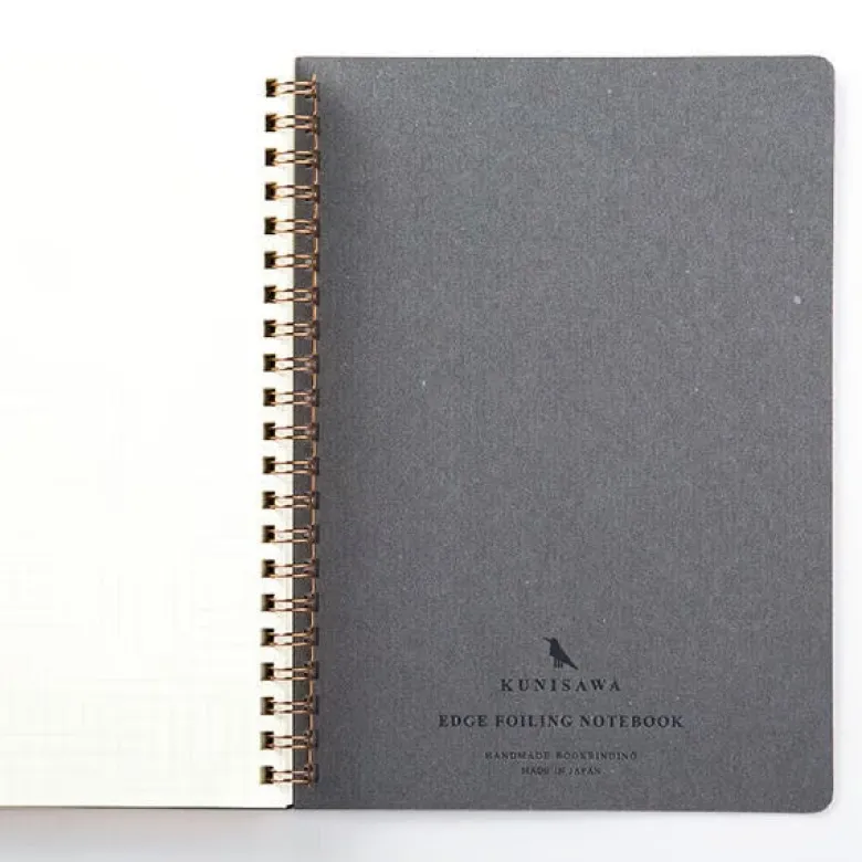 Kunisawa | Cuaderno A5 Find Ring Note Grey