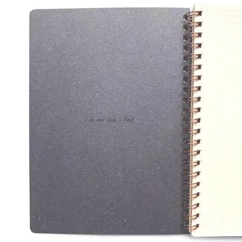 Kunisawa | Cuaderno A5 Find Ring Note Grey
