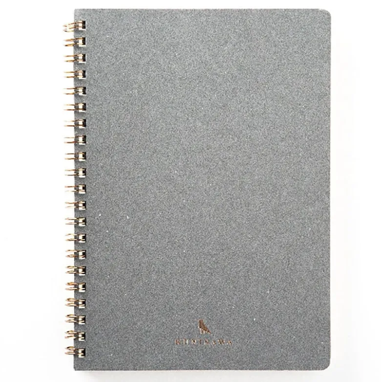 Kunisawa | Cuaderno A5 Find Ring Note Grey