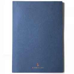 Kunisawa | Cuaderno A5 Find Slim Note Midnight Blue