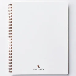 Kunisawa | Cuaderno B5 Executive Ring Note White