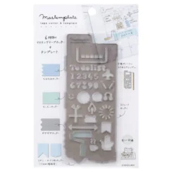 Kutsuwa | Plantilla Stencil Mastemplate Schedule