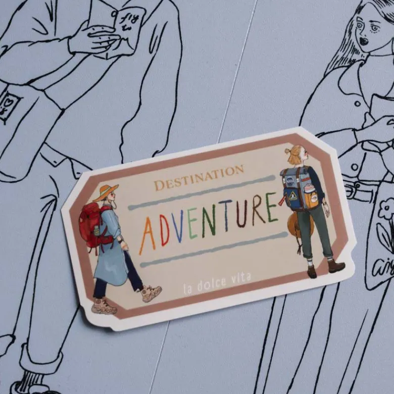 La Dolce Vita | Pegatina Waterproof Travel Agency Adventure