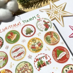 LETTOOn | Pegatinas Christmas Stamps