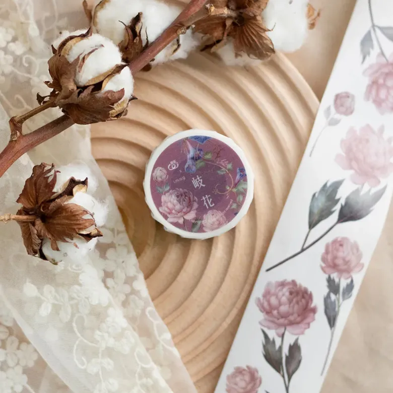 Loi Design | Ipomoea & Peony Washi Tape