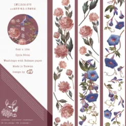 Loi Design | Ipomoea & Peony Washi Tape
