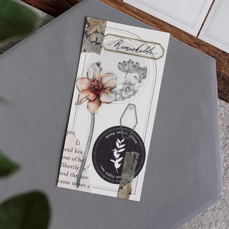Loi Design | Papeles Decorativos Flower Collection Elegant Gray