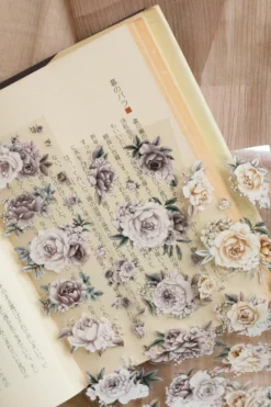 Loi Design | Pegatinas en Rollo The Amber Bloom Die-Cut PET Tape