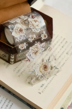 Loi Design | Pegatinas en Rollo The Amber Bloom Die-Cut PET Tape