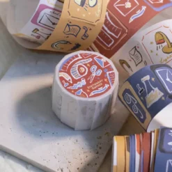 Loi Design | Pegatinas en Rollo Stationery Garther Die-Cut Paper Tape