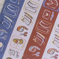 Loi Design | Pegatinas en Rollo Stationery Garther Die-Cut Paper Tape